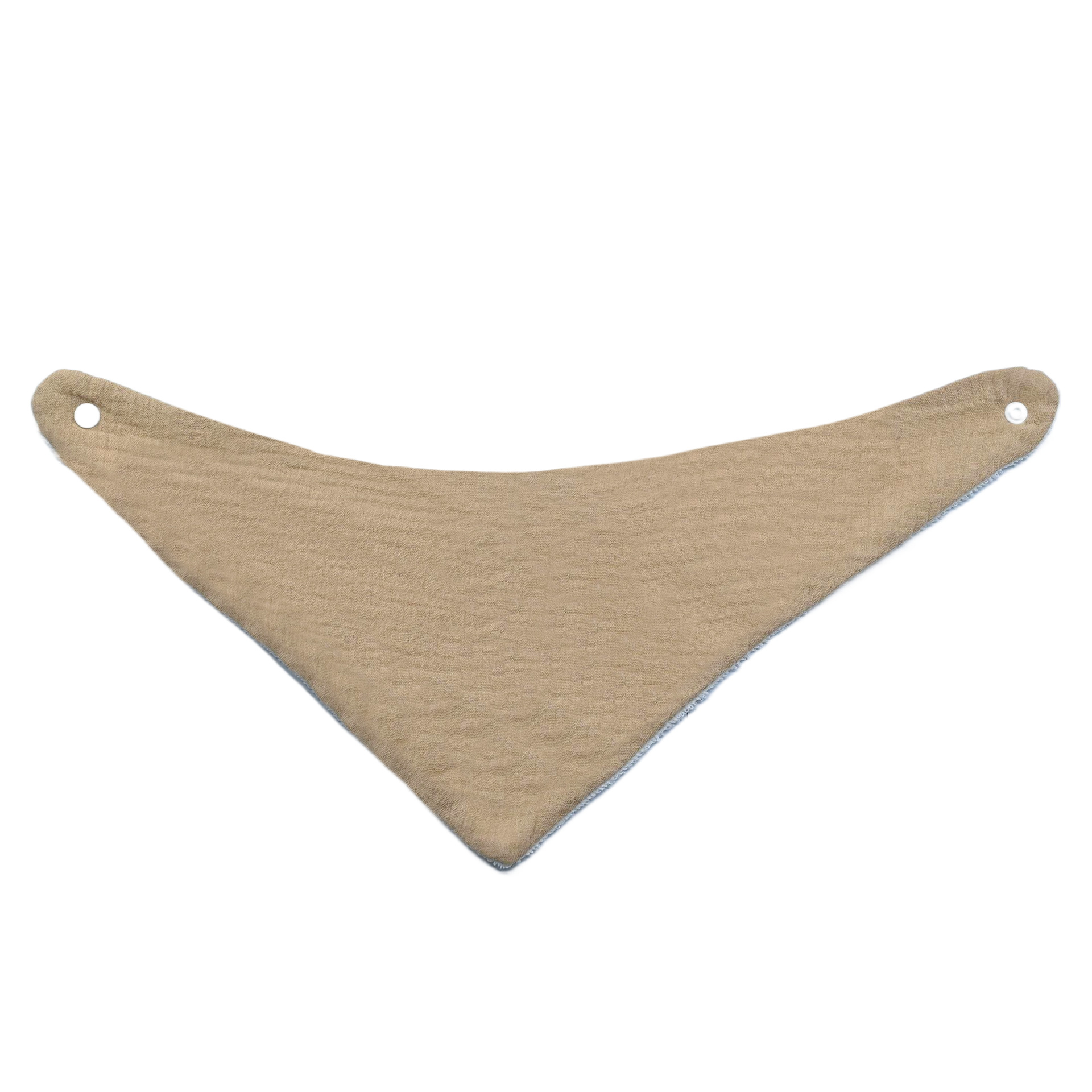 Un tipo de toalla de saliva para bebés babero de gasa de algodón puro toalla triangular anti-vómitos para recién nacidos tela babero para bebés