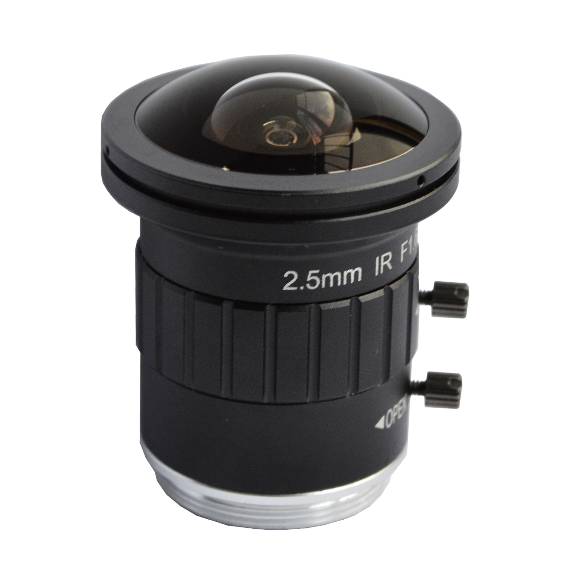 创威中科镜头 全景镜头手动光圈镜头 广角镜头 高清镜头2.5mm 8MP