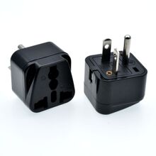 美标转换插头 NEMA 6-20P 转 国标通用插座 美式连接转换器WD-21