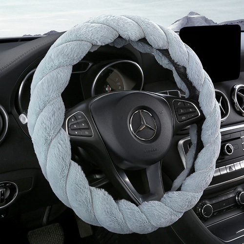 Factory Custom Car Steering Wheel Cover New Stylish Plush Steering Wheel Cover, Multiple Styles Available