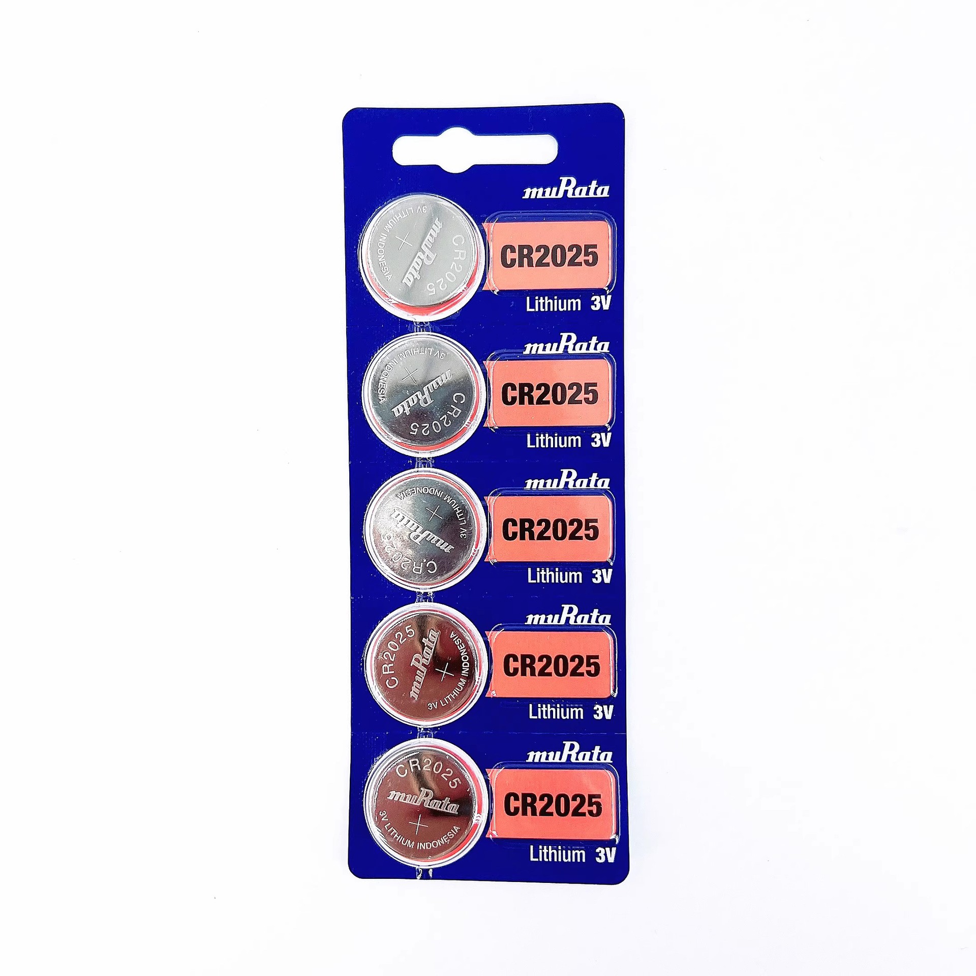 村田muRata CR2025电池 3V纽扣电池 汽车遥控器 纽扣电池 一粒价