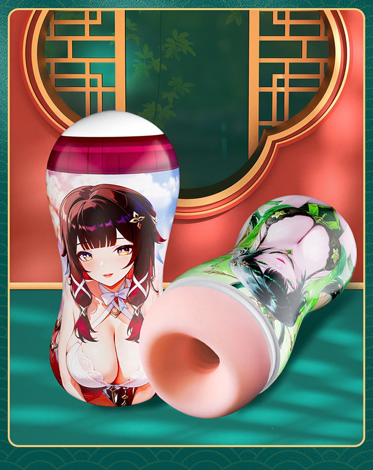 Jiuai Manual Airplane Cup Male Masturbator TPE Self-Pleasure Device — detail image 20