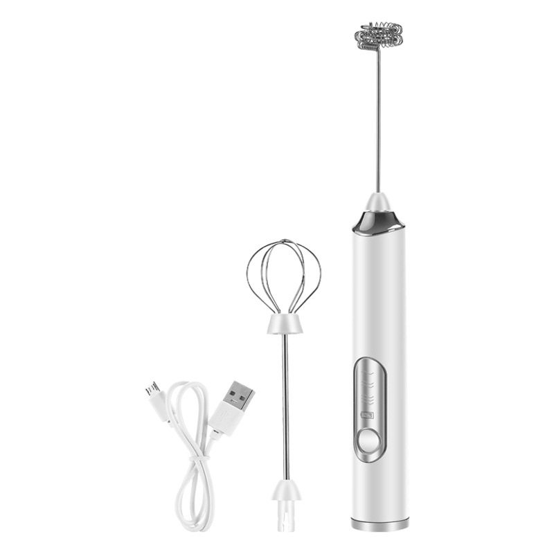 New milk frother household electric milk frother hand-held egg beater coffee frother milk blender milk beater