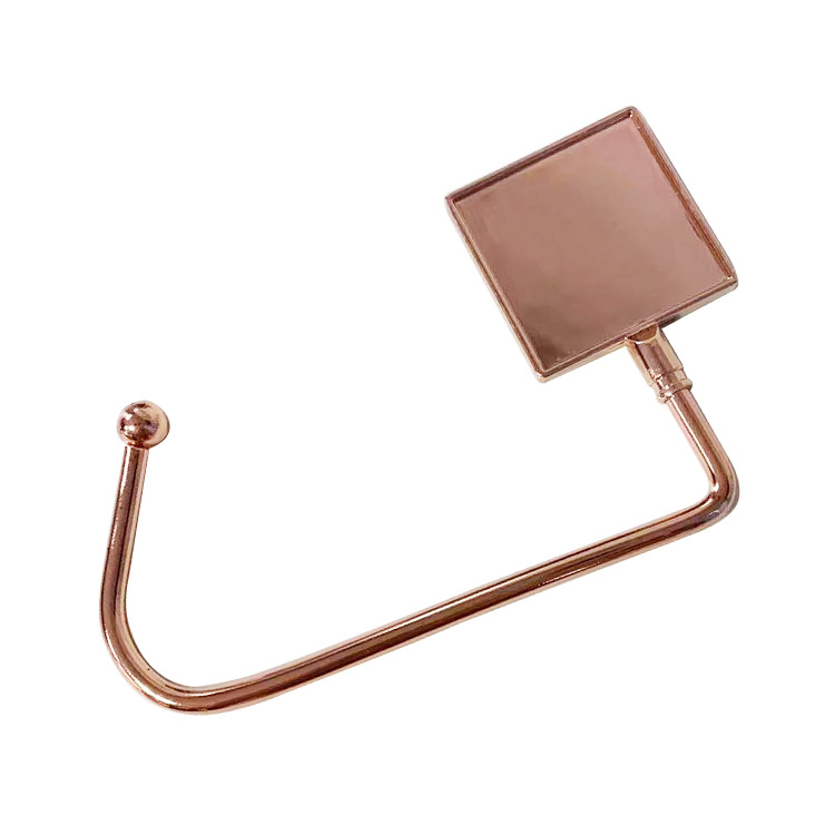 直钩正方形玫瑰金1