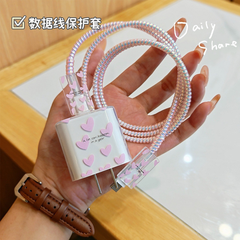 Cartoon cable 20w para Apple 17 iPhone 16 funda de cargador proMax 13 image 5