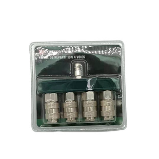 Ningbo factory supply quick connector 4-Way 2-way Universal quick connector processing