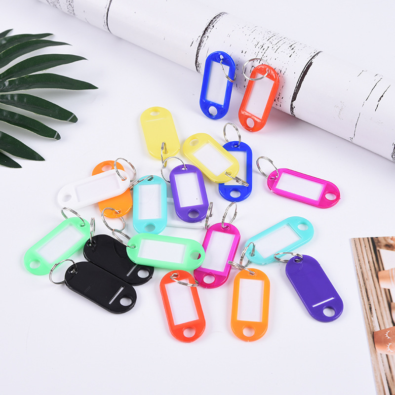 Factory storage car tag record key chain tag beauty salon label plastic management school Hotel