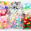 High plush handle with accessories, toy, puffer ball, handmade, polyester, wholesale