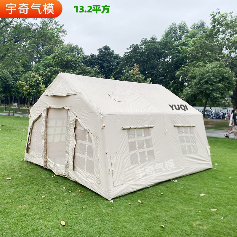 Tienda de campaña al aire libre del parque Tienda de campaña inflable de campamento de vacaciones de turismo portátil grueso al por mayor