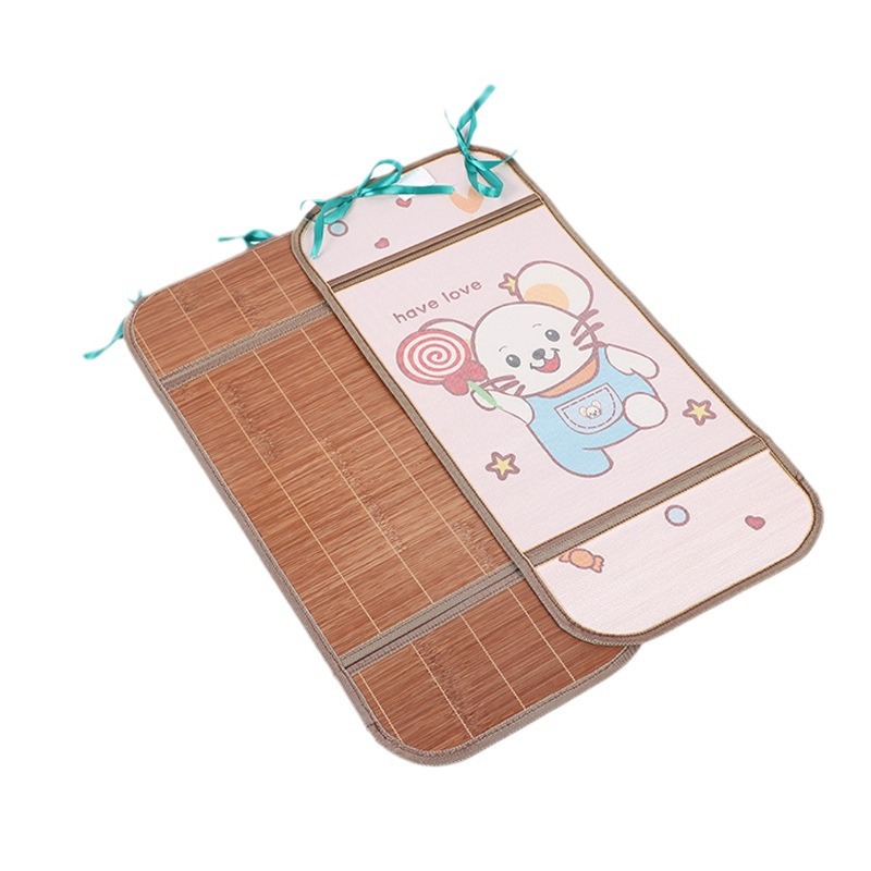 Cochecito de bebé estera de verano coche de los niños estera de verano estera de ratán de doble cara bebé estera de verano carro estera de verano