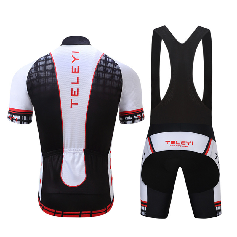 Jersey, set, bike, racing car, with short sleeve 3