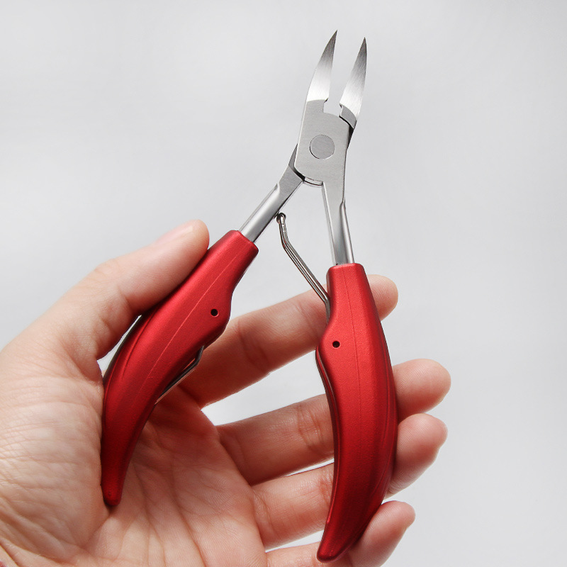 Yangjiang SUMINISTRO DE ACERO INOXIDABLE pedicura cuchillo traje Clippers traje oro corrector águila nariz alicates conjunto entrega de una pieza