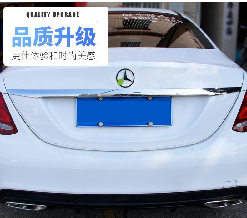Mercedes-Benz C-Class, E-Class, A-Class, GLC, CLA, GLA – modified rear trunk emblems, rear trunk star emblems, trunk emblems, Mercedes-Benz emblems