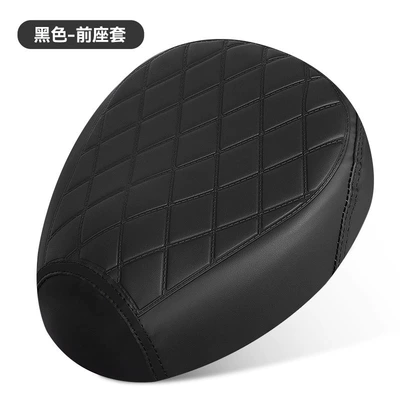 knife thickened wear-resistant four-season universal – Electric car cushion - obsidian-black-front-seat