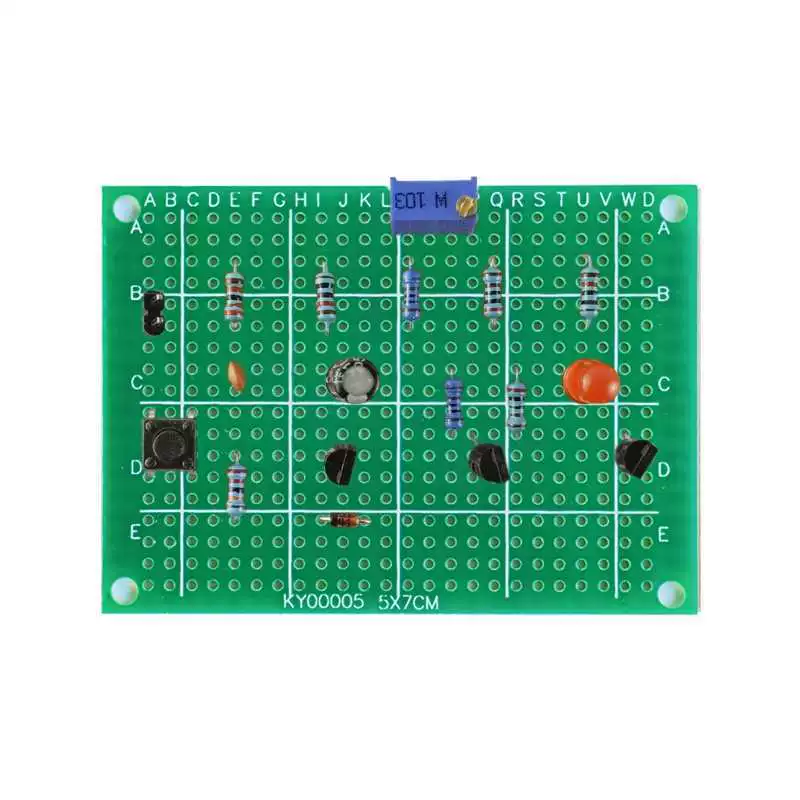 Electronic practice for beginners for elementary school students, DIY, circuit