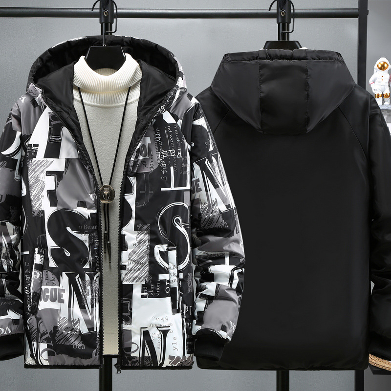 Men's Clothing two sided wear, trendy and handsome student spring and autumn jacket for boys_voghion.com