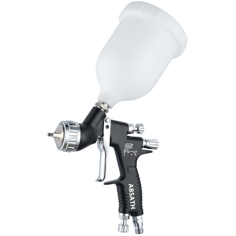 Productos genuinos DBVIDIBS pistola de pulverización de automóviles de baja presión de pintura de ahorro de protección del medio ambiente pistola de pulverización de alta atomización GTI negro pistola de pulverización