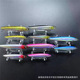 5 Colors Sinking Minnow Lures Deep Diving Minnow Lures Fresh Water Bass Swimbait Tackle Gear