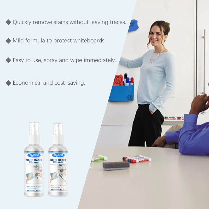 Kineshinex Whiteboard Cleaner Office Classroom Oil-Based Marker Whiteboard Mark Removal Cleaner Kineshinex Whiteboard Cleaner Office Classroom Oil-Based Marker Whiteboard Mark Removal Cleaner