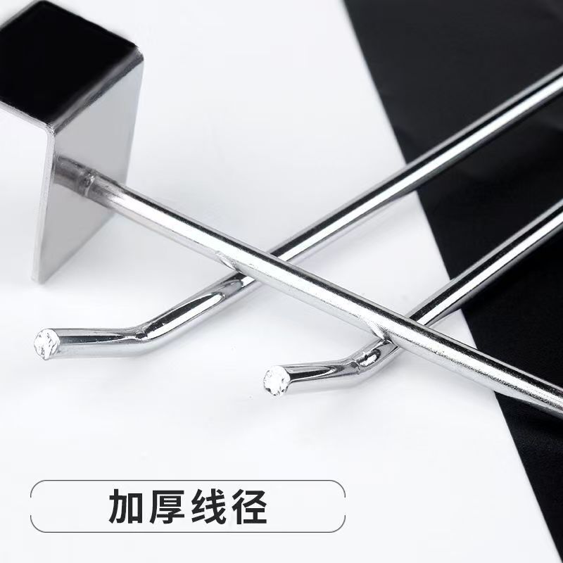 カーフック単線カード 1.5 フックスーパーマーケットの棚収納塗装金属フックディスプレイカーフック|undefined