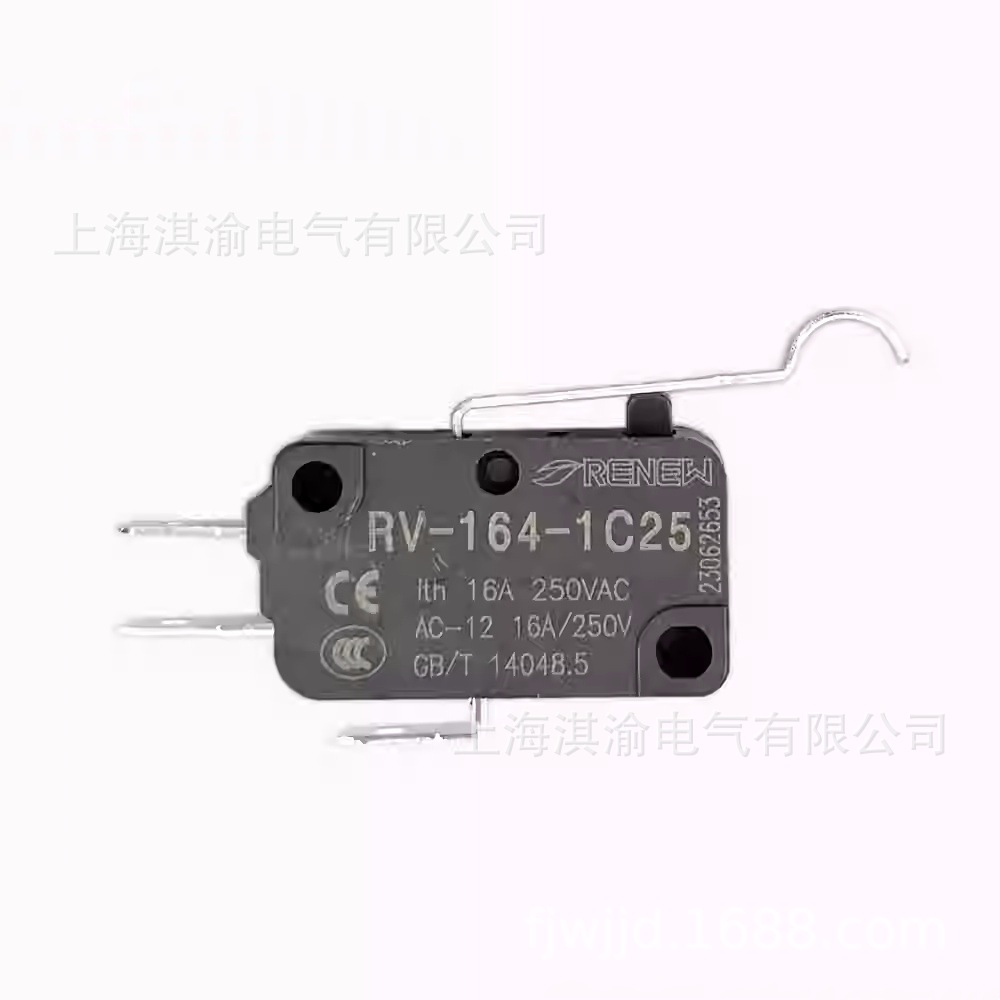 RENEW兰鸟微动开关 RV-164-1C25 R形杠杆型