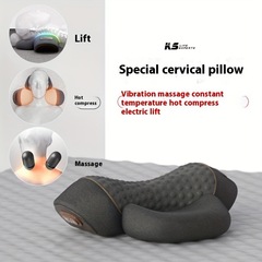 頸椎枕、睡眠用脊椎保護枕、特殊な脊椎マッサージ、非牽引加熱湿布、修復用丸型睡眠補助枕、首保護枕