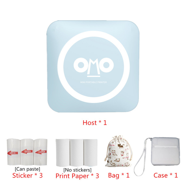 C17 Blue+3 rolls of ten years paper+3 volumes non -dry glue+cloth bag+protective cover