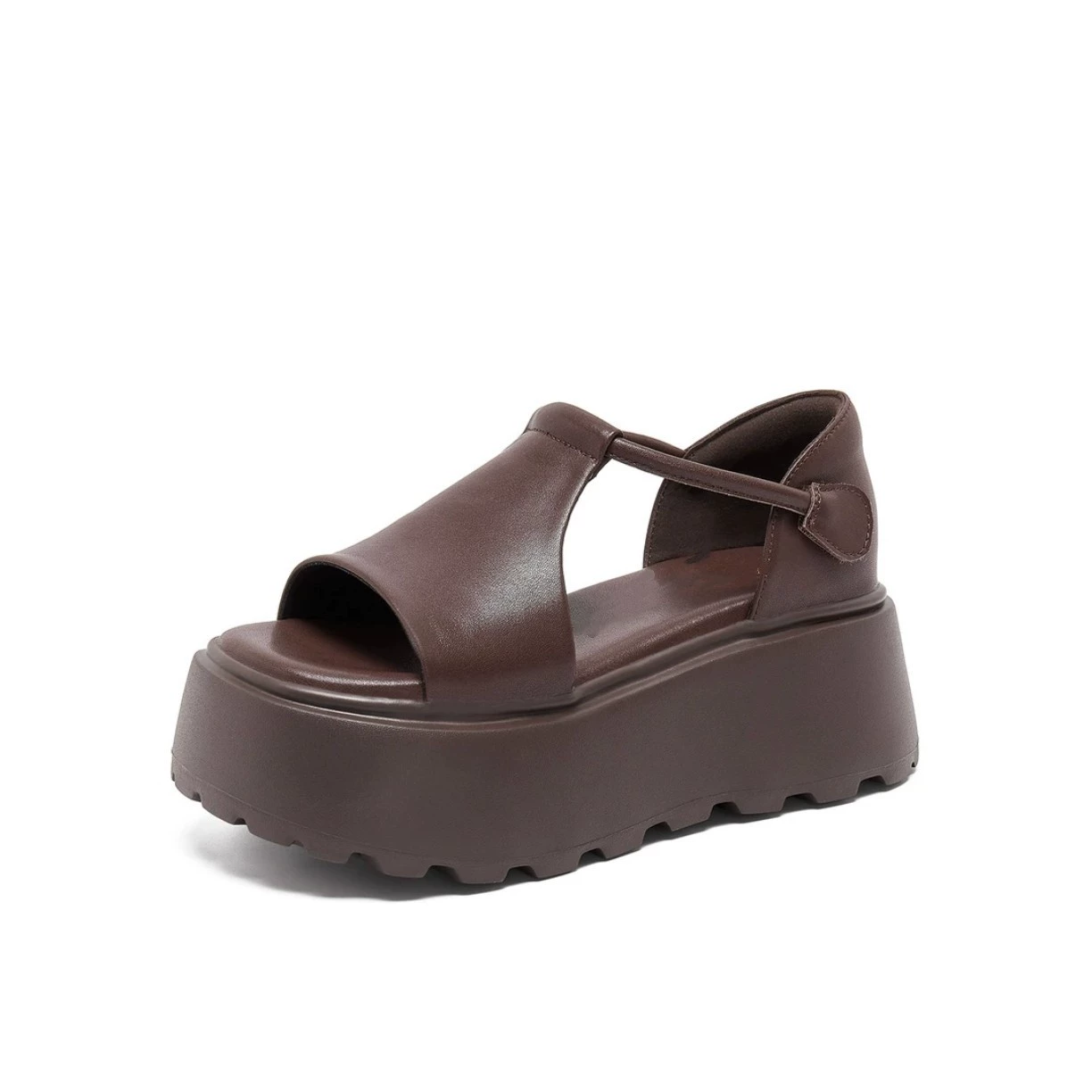Summer sandals, high comfortable beach footwear platform, french style