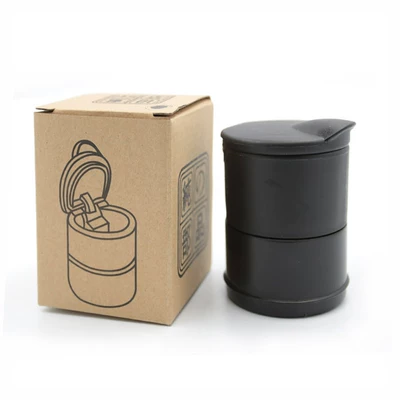 Black Independent Boxed Car Ashtray, Car ashtray