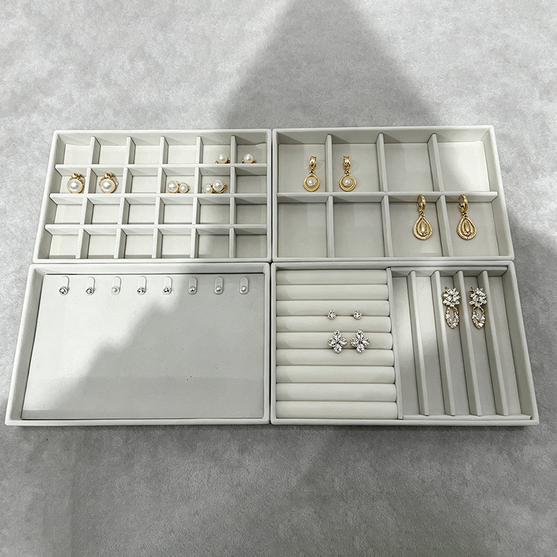 Grenzüberschreitender Hot-Sale-Schmuckkasten-Set in Übergröße, Schmuck-Schmuck-Accessoires-Kombinationsset, Display- und Aufbewahrungsring-Ohrstecker