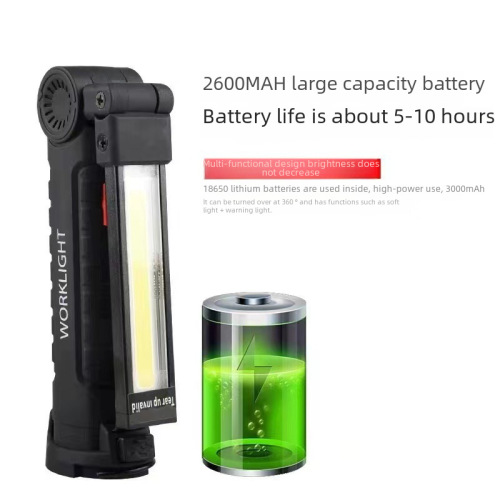 LED Repair Light Car Maintenance Work Light Very Bright Strong Flashlight with Magnet Charging Automotive Repair Equipment Inspection