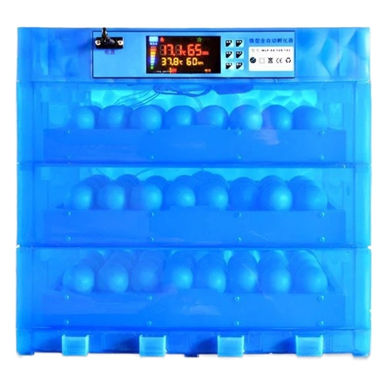 Incubadora inteligente, incubadora pequeña para pollos, patos y gansos de uso doméstico, incubadora de pollos totalmente automática, incubadora de huevos inteligente