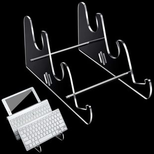 Acrylic Mechanical Keyboard Display Stand Single Double Layer Multi-Layer Storage Rack Exhibition Keyboard Base Bracket