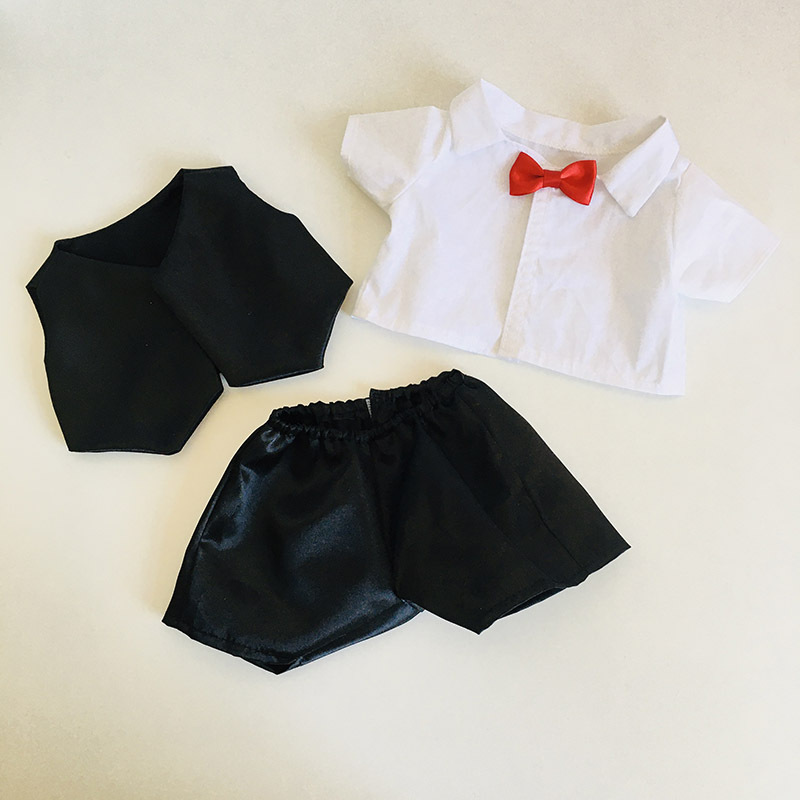 No. s Beier Lulu ropa 30cm conjunto oso muñeca ropa hecha a mano oso de peluche muñeca regalo para niñas