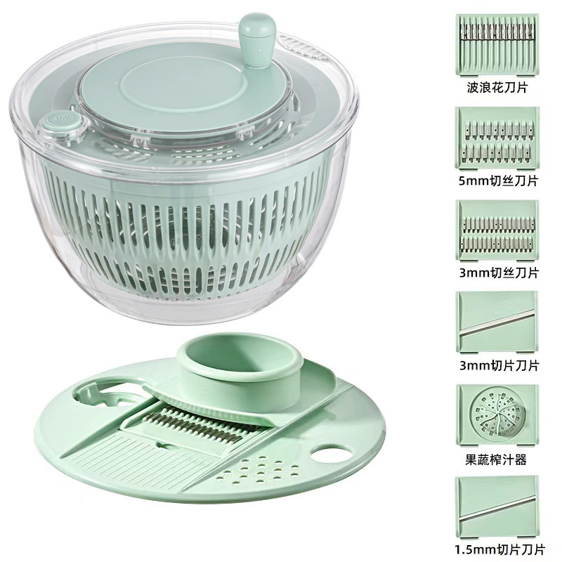 Selección estricta ensalada de verduras multifuncional deshidratador cortador de verduras doméstico pulverizador de agua pepinos patatas cortadas pulverizador