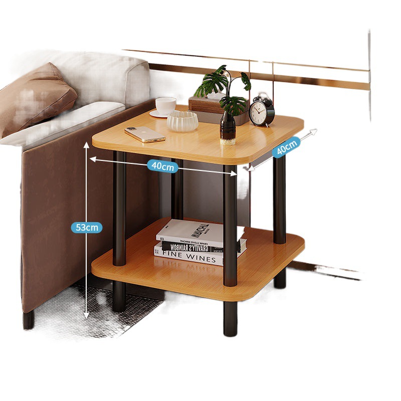 Mesa de centro pequeña, mesa pequeña, dormitorio doméstico, habitación de niña, mesita de noche, apartamento pequeño, sofá simple, armario lateral, mesa cuadrada