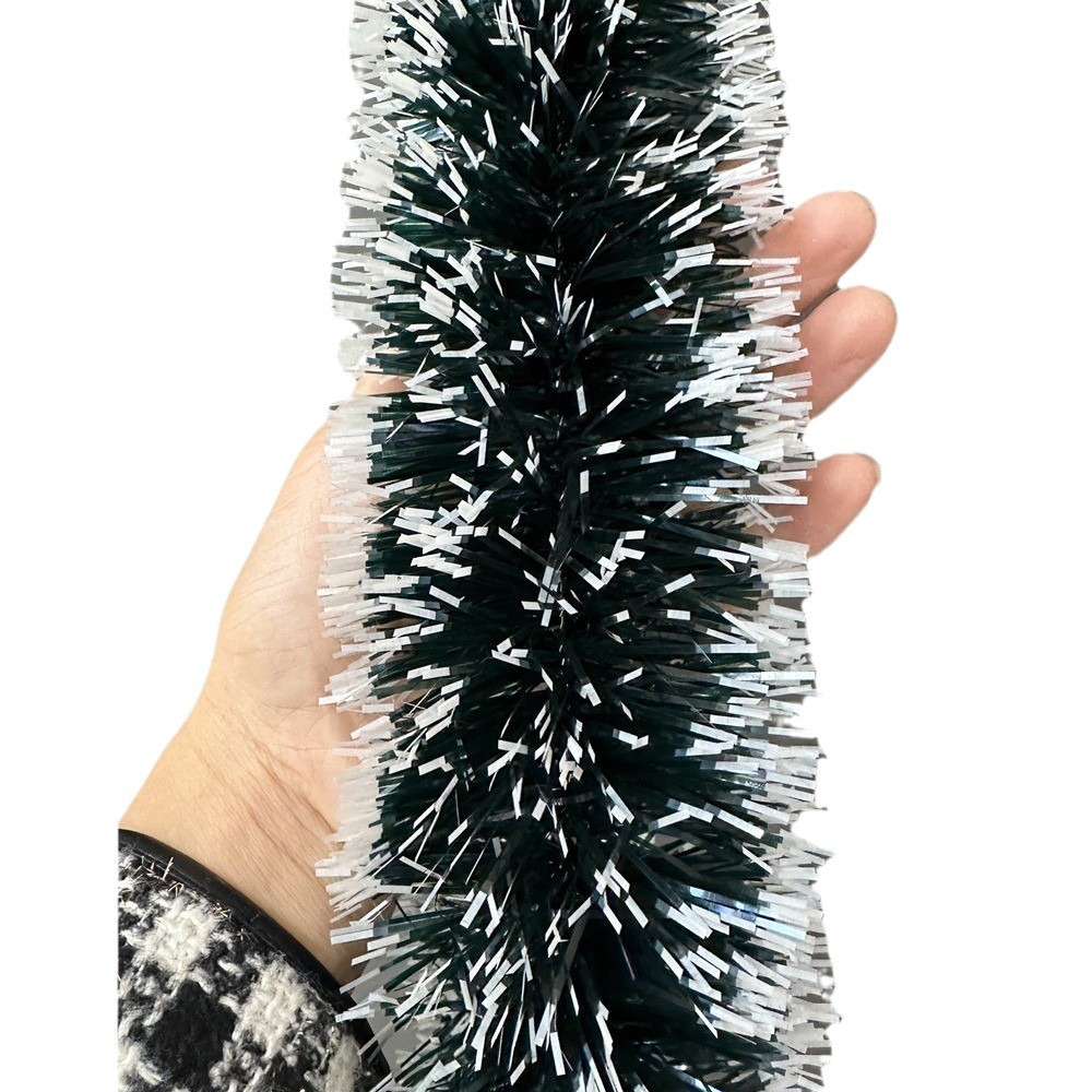 Guirnalda de Nieve Navideña 2m de PET Multicapa para Decoración Festiva