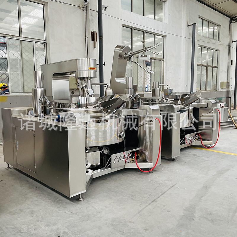 多爪行星搅拌炒锅 火锅底料行星炒锅酱料辣酱炒制设备 辣椒酱炒锅