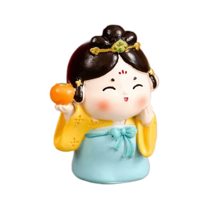 Cute doll, coloring book, creative accessory, Chinese style, Birthday gift