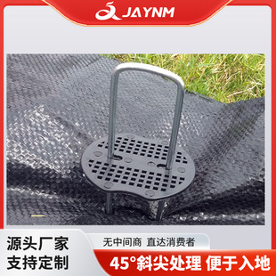 Geotextile Cement Blanket U-Shaped Ground Nails Gardening Tools Slanted Spikes Mulch Fixator U-Shaped Steel Wire Ground Cloth Nails