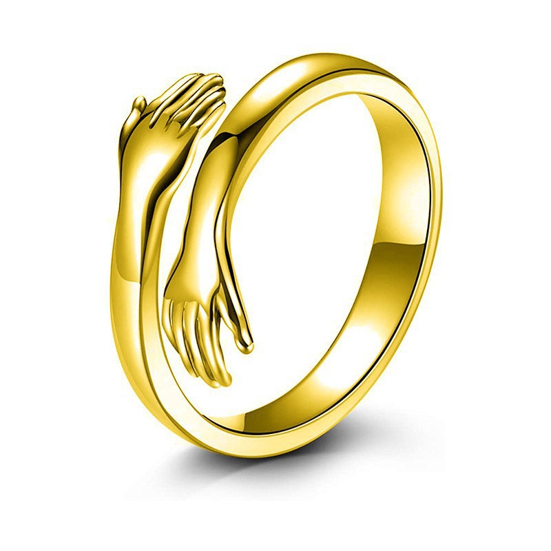5g Weight Rings Classification Wholesale Jewelry Casual Simple Style Hand 304 Stainless Steel Plating Rings