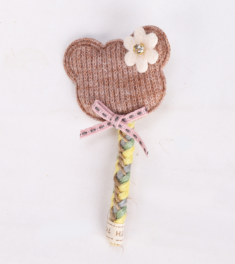 다크 브라운 곰 스틱