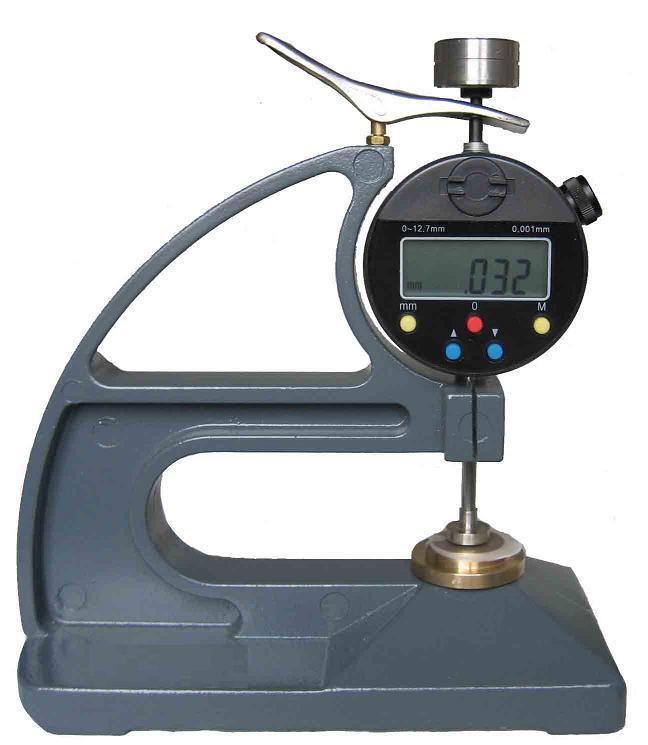 数显薄膜测厚仪  薄膜测厚仪 HAD-CH-12.7-STSX塑料薄膜