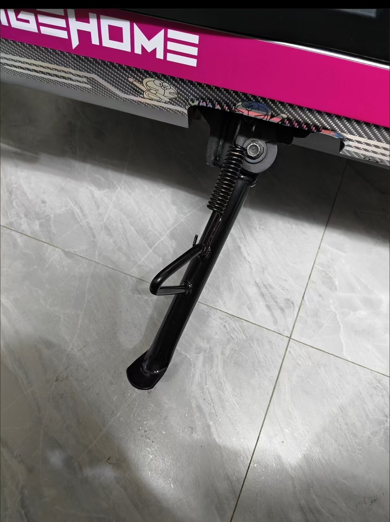 No. 9 Emn Series Mz/Nz Side Support Electric Vehicle Modified Extended and Heightened Side Support Bracket No. 9 Small Foot Single Side Support