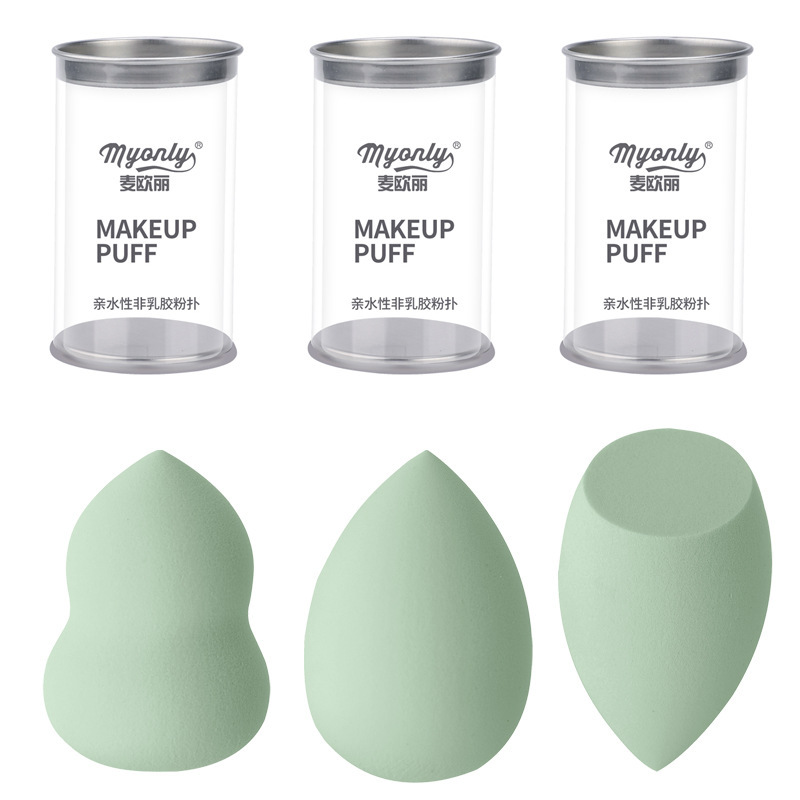Maioli puff calabaza puff calabaza gota de agua puff maquillaje de huevo esponja puff maquillaje huevo de maquillaje