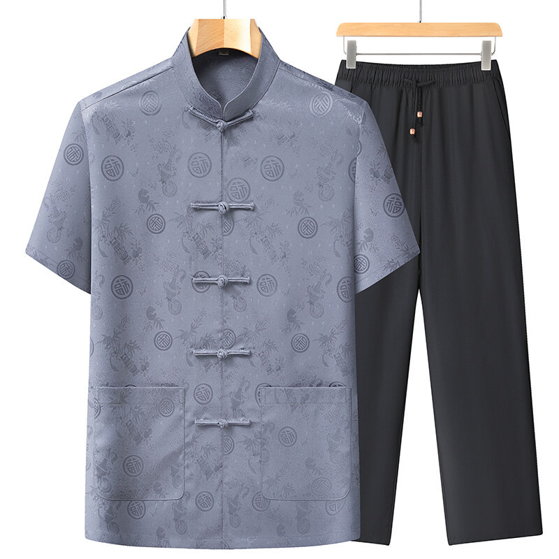 Gray suit