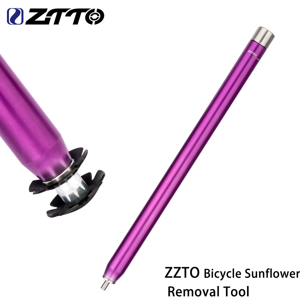ZTTO bicicleta de carretera de montaña núcleo de horquilla delantero juego de cuenco herramienta de desmontaje de girasol de corazón colgante