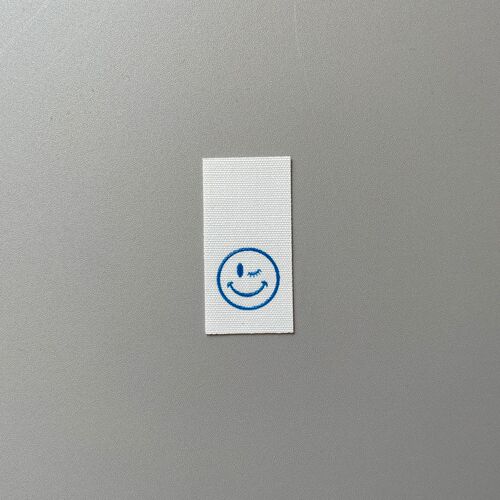 New fashion letters white screen offset printing label clothing accessories patch sticker DIY cloth label washable label