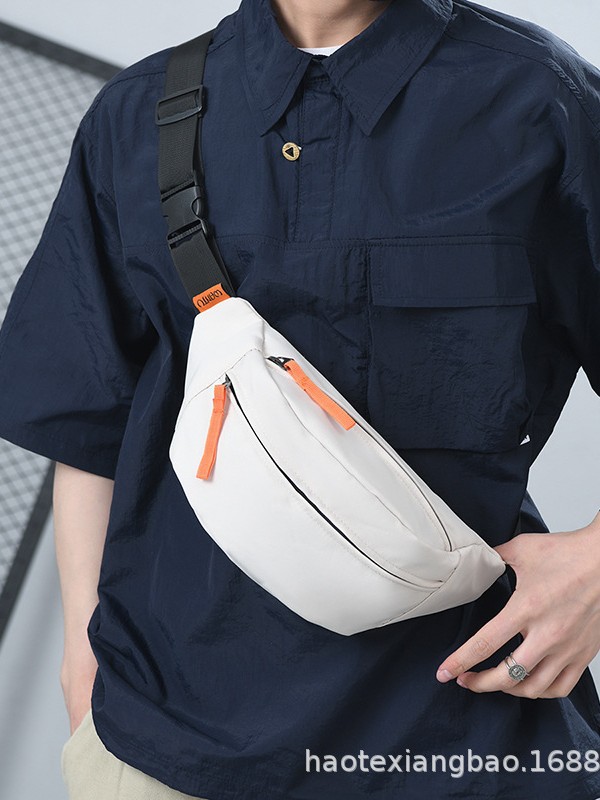 Fábrica al por mayor bolso de cintura para hombres estilo de moda japonés bolso de mochila casual bolso deportivo para hombres y mujeres bolso de pecho de gran capacidad primavera
