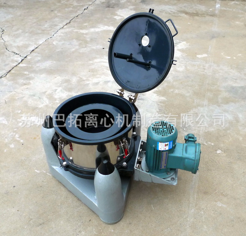 SB300型衬四氟（三氟）防腐型 三足式密闭翻盖(开盖)离心机